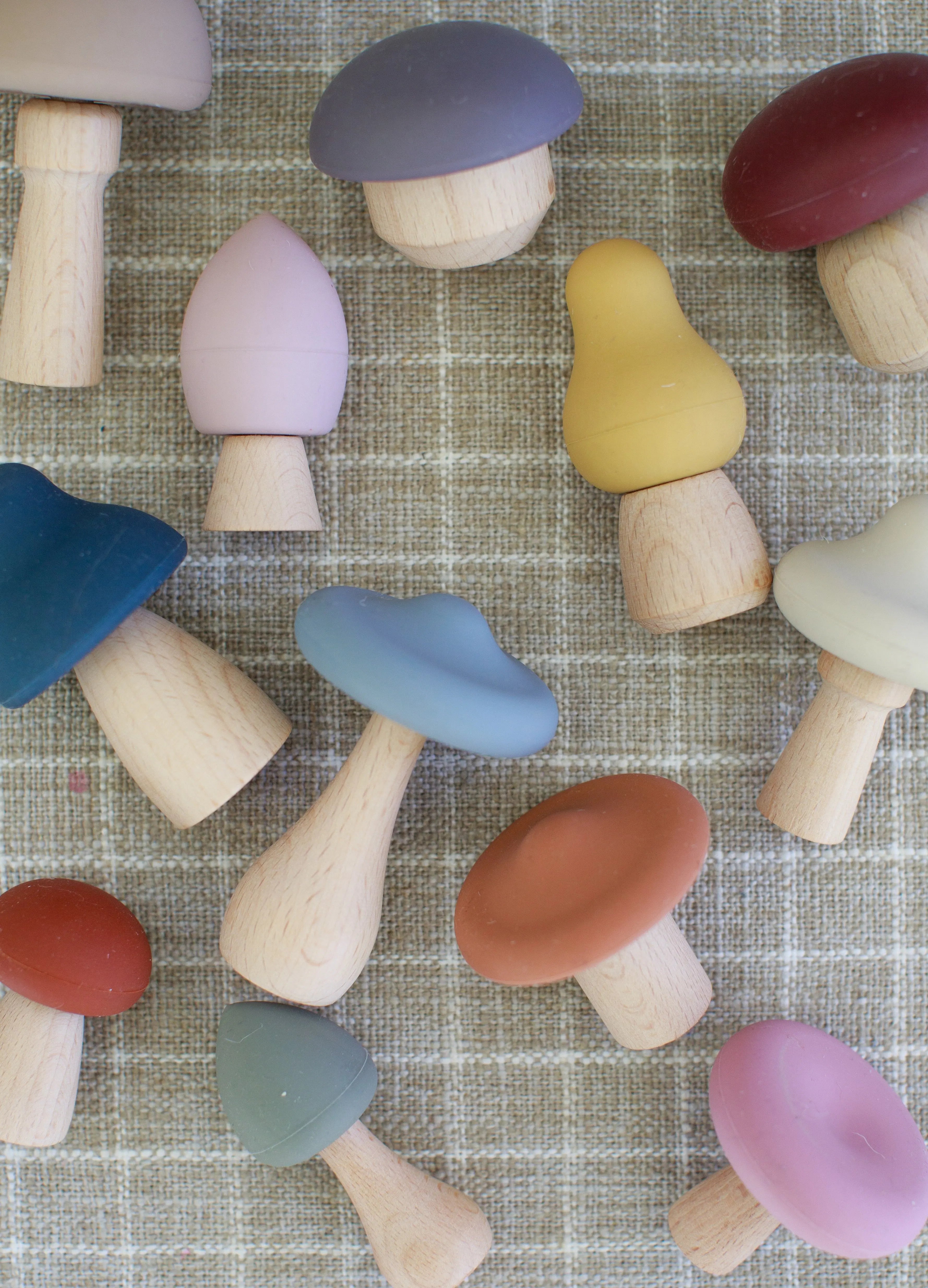 Mushroom Mix & Match Toy – 24pc | LYTL®️
